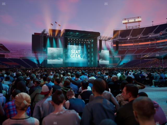 Nissan Stadium - Section Field F Seat View