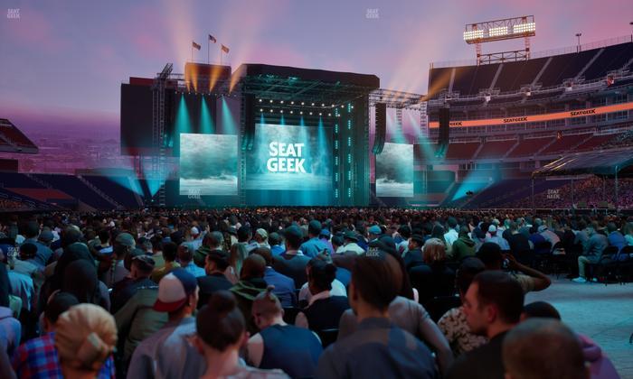 Nissan Stadium - Section Field F Seat View