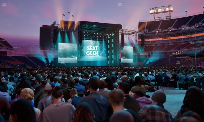 Nissan Stadium - Section Field F Seat View