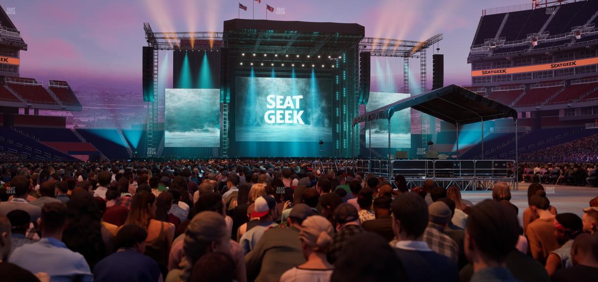 Nissan Stadium - Section Field G Seat View