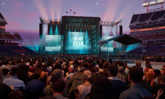 Nissan Stadium - Section Field G Seat View