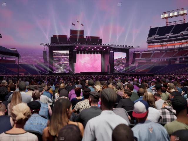 Nissan Stadium - Section Field G Seat View