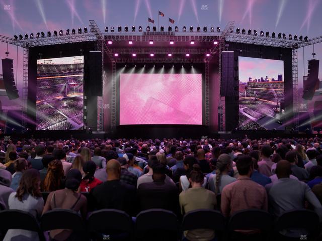 Nissan Stadium - Section Field H Seat View