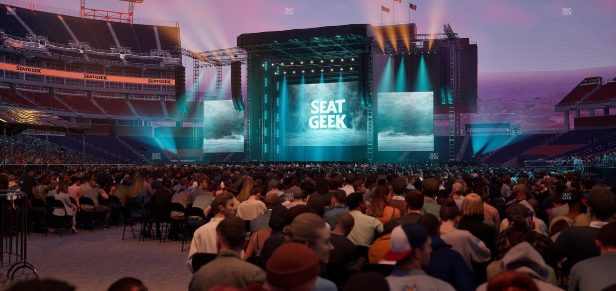 Nissan Stadium - Section Field K Seat View