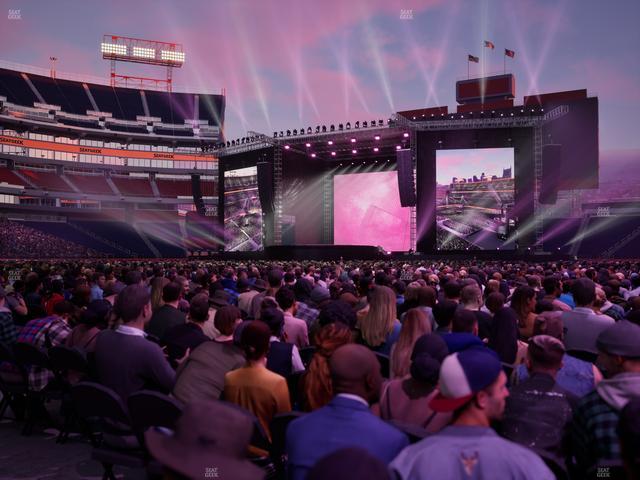 Nissan Stadium - Section Field K Seat View