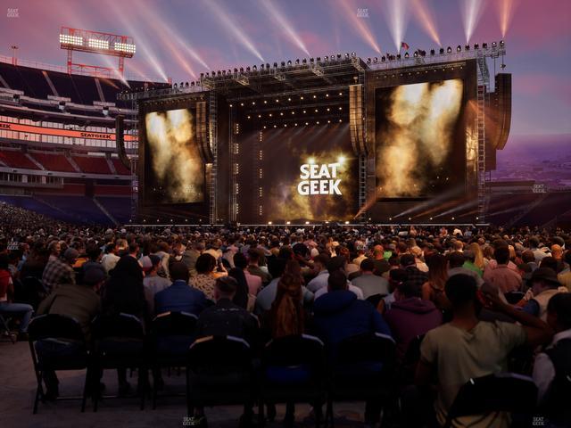 Nissan Stadium - Section Field M Seat View