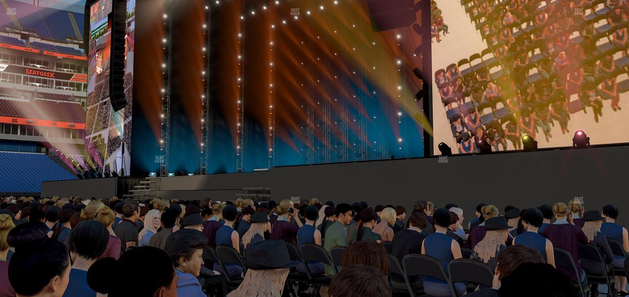 Nissan Stadium - Section Floor 1 Seat View