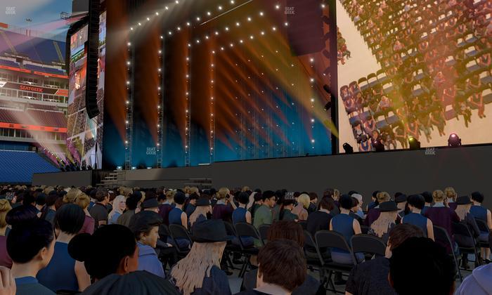 Nissan Stadium - Section Floor 1 Seat View