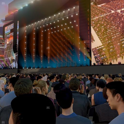 Nissan Stadium - Section Floor 1 Seat View