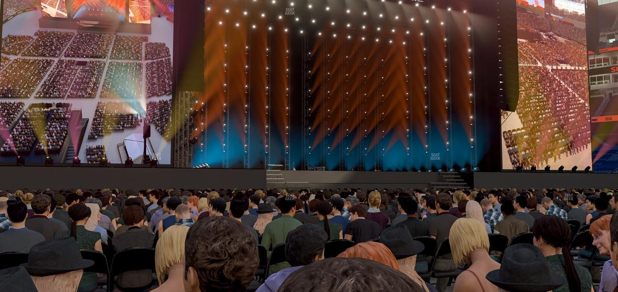 Nissan Stadium - Section Floor 12 Seat View