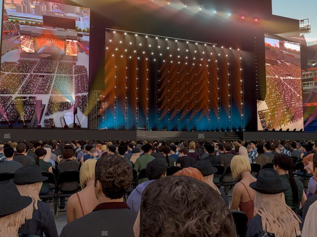 Nissan Stadium - Section Floor 12 Seat View