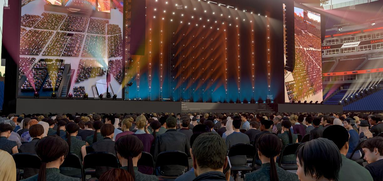 Nissan Stadium - Section Floor 13 Seat View