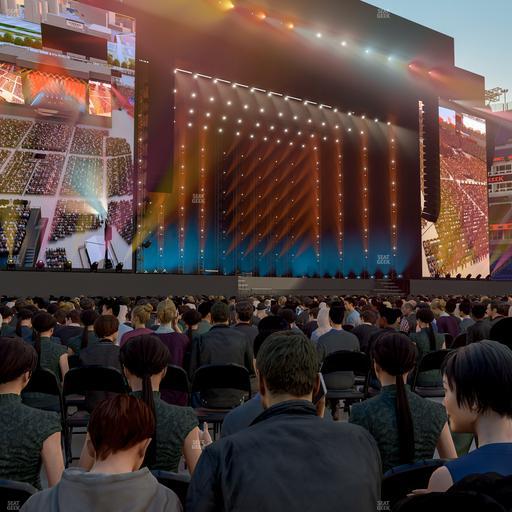 Nissan Stadium - Section Floor 13 Seat View