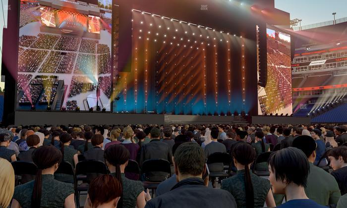 Nissan Stadium - Section Floor 13 Seat View