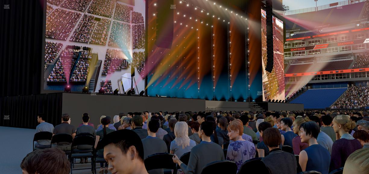 Nissan Stadium - Section Floor 14 Seat View