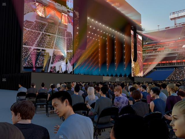 Nissan Stadium - Section Floor 14 Seat View