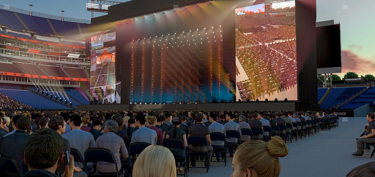 Nissan Stadium - Section Floor 15 Seat View