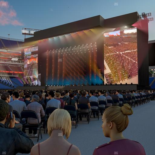 Nissan Stadium - Section Floor 15 Seat View