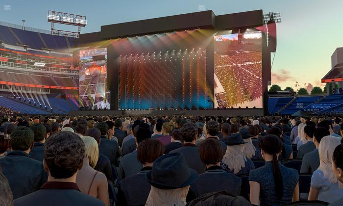 Nissan Stadium - Section Floor 16 Seat View