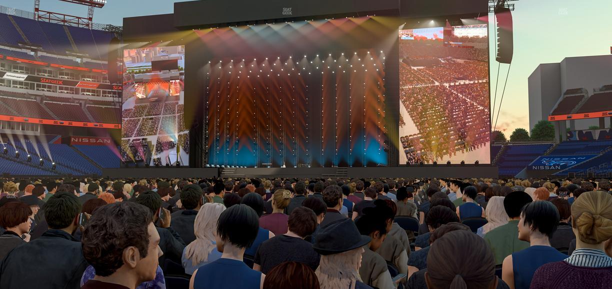 Nissan Stadium - Section Floor 17 Seat View