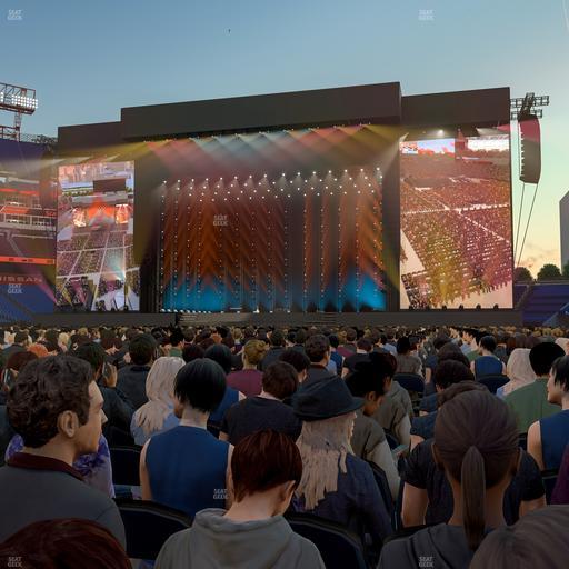 Nissan Stadium - Section Floor 17 Seat View