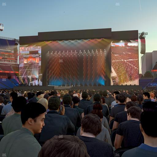 Nissan Stadium - Section Floor 17 Seat View