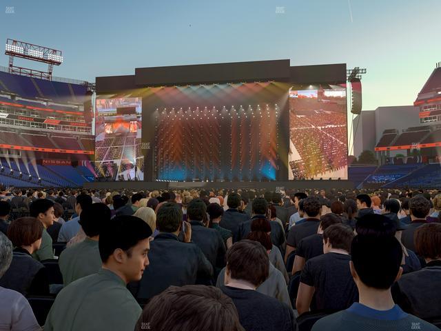 Nissan Stadium - Section Floor 17 Seat View