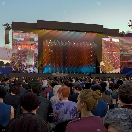 Nissan Stadium - Section Floor 18 Seat View