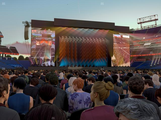 Nissan Stadium - Section Floor 18 Seat View