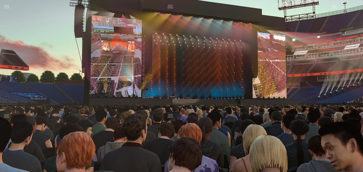 Nissan Stadium - Section Floor 19 Seat View