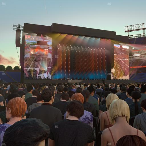 Nissan Stadium - Section Floor 19 Seat View