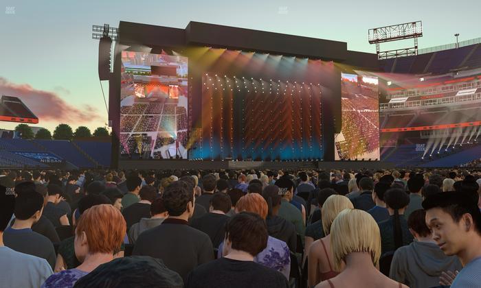 Nissan Stadium - Section Floor 19 Seat View