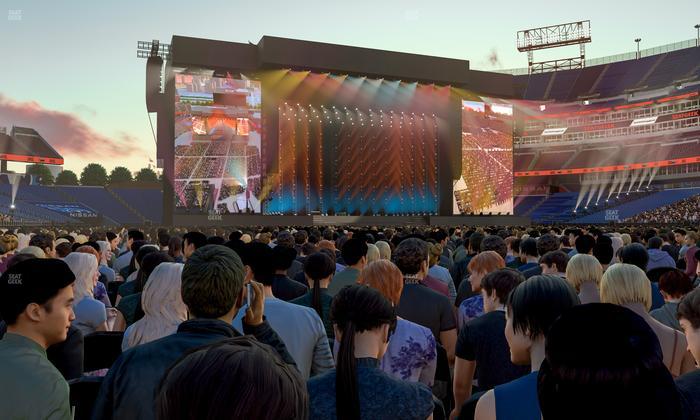 Nissan Stadium - Section Floor 19 Seat View