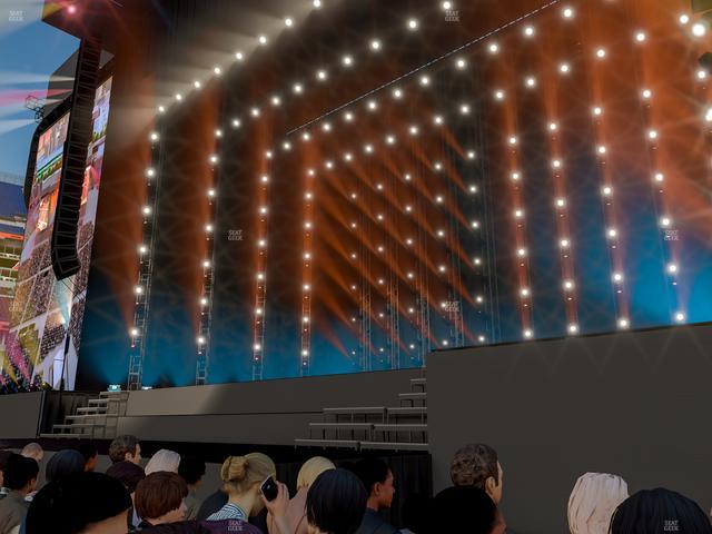 Nissan Stadium - Section Floor 2 Seat View