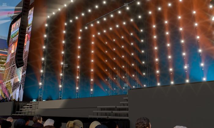 Nissan Stadium - Section Floor 2 Seat View