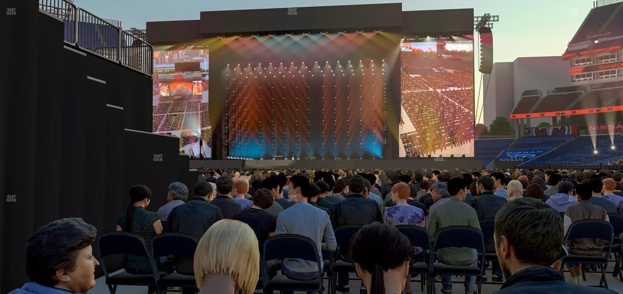 Nissan Stadium - Section Floor 21 Seat View