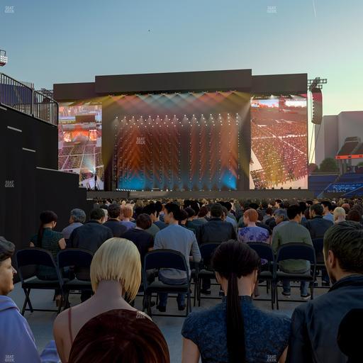 Nissan Stadium - Section Floor 21 Seat View