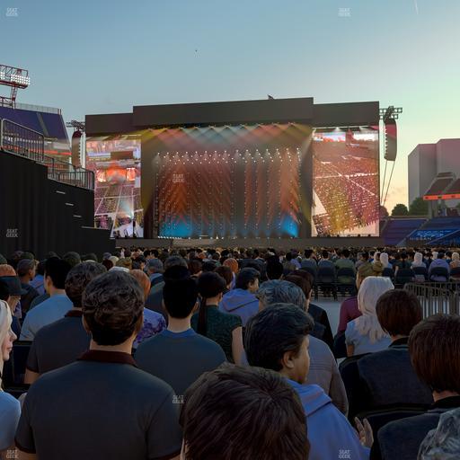 Nissan Stadium - Section Floor 21 Seat View