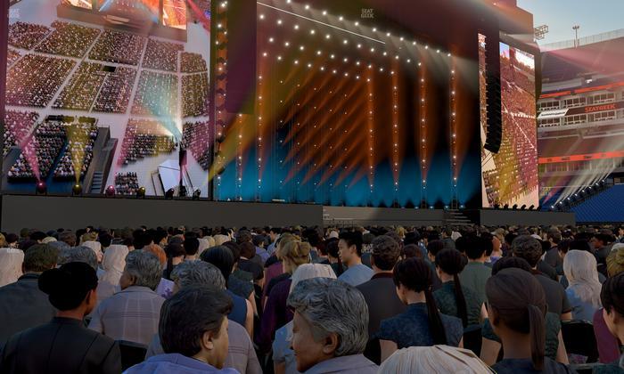 Nissan Stadium - Section Floor 6 Seat View