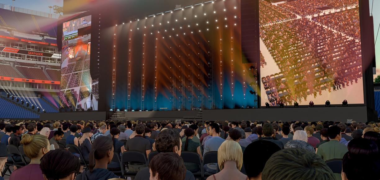 Nissan Stadium - Section Floor 8 Seat View