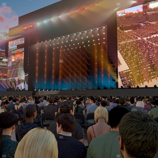 Nissan Stadium - Section Floor 8 Seat View