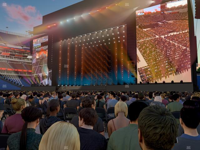 Nissan Stadium - Section Floor 8 Seat View