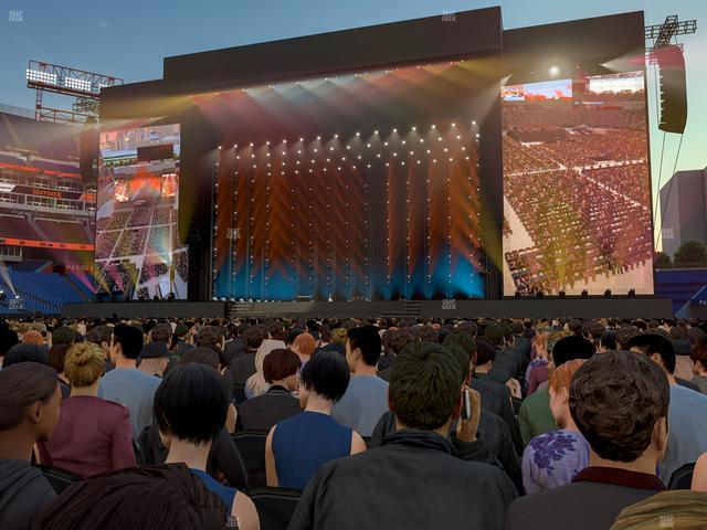 Nissan Stadium - Section Floor 9 Seat View