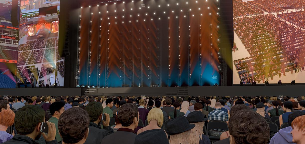 Nissan Stadium - Section Floor 9 Seat View