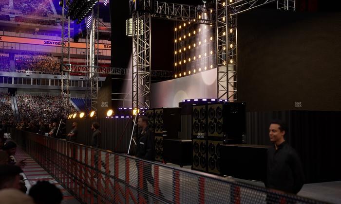 Nissan Stadium - Section Floor A Seat View