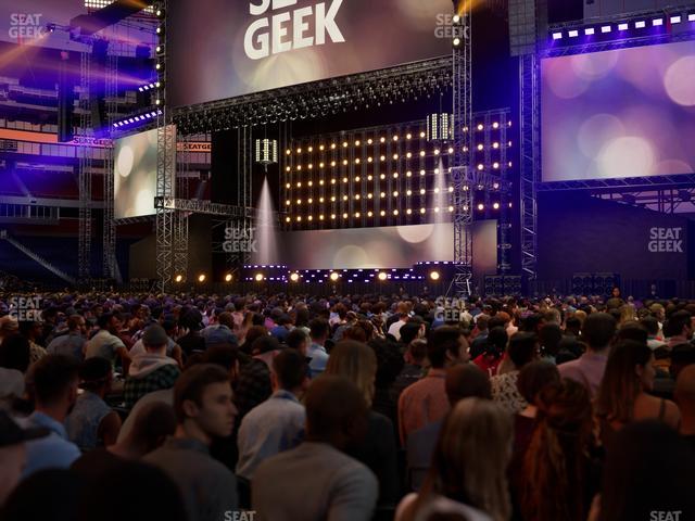 Nissan Stadium - Section Floor A Seat View