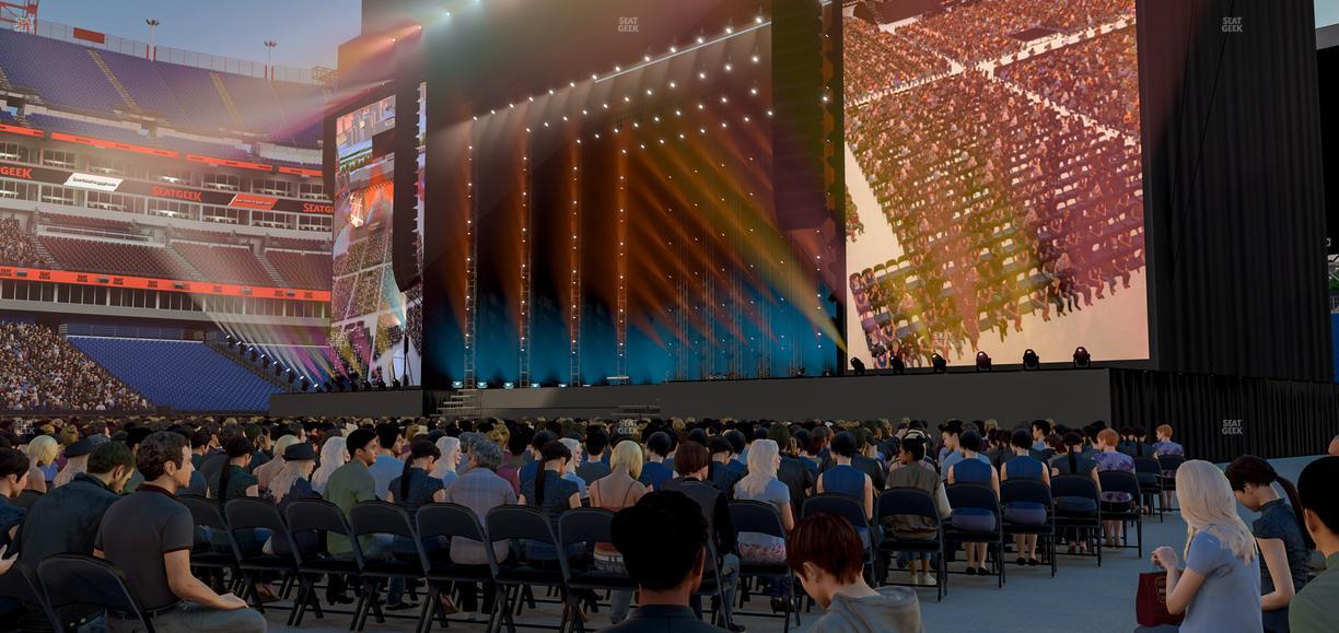 Nissan Stadium - Section Floor Ada Seat View