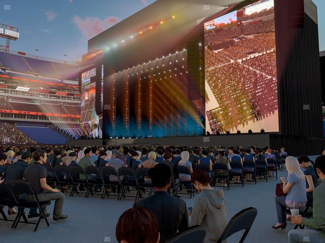 Nissan Stadium - Section Floor Ada Seat View