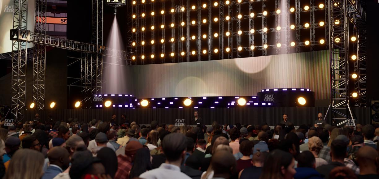 Nissan Stadium - Section Floor B Seat View