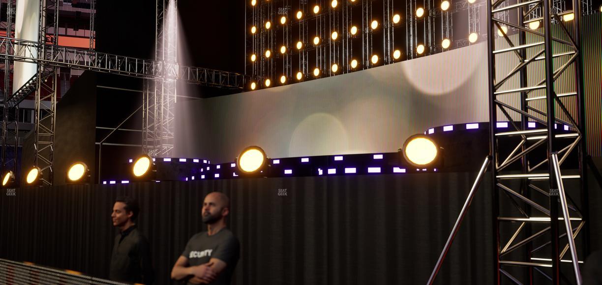 Nissan Stadium - Section Floor B Seat View